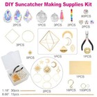 Diy Suncatchers  400 Pcs Sun Catchers Making Supplies Kit Art And Crafts For  