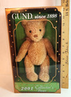 Vtg Gund Plush Collector s Bear New In Open Original Box 2001 Limited Edition