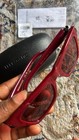 Salvatore Ferragamo Sf2013s Women   s Red Square Sunglasses Uv400 135mm