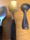 Set Of Three Vintage Ice Cream Scoops