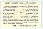 C1880 Philadelphia Pa Van Haagen s Toilet Soap Shaving Barber Trade Card Z1444
