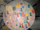 Vintage Large Paper Doll Lot 1940s Female Dolls Fashion Group Look At Photos 