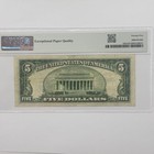 1953  5 Silver Certificate Fr  1655 Pmg 25 Epq Blue Seal Currency Note