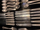 1847 Roger   s  Bros Ancestral  Silver Plate  Silverware Lot