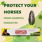 3 Pack Paste Horse Dewormer Apple Flavor Exp 10 2027 Dur-vet Wormer