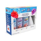 Kool-aid Snow Cone Syrup Party Kit  Shaved Ice  Comes With Straws  Cups  