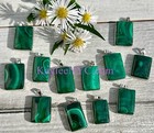 Wholesale Lot 12 Pcs Natural Malachite Pendant Crystal Healing Energy