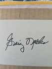 Graig Nettles Signed 3x5 Index Card        Baseball Player