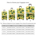 Travel Kin Thickened Luggage Cover    washable L 25 -28 luggage  Banana Leaf
