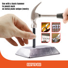  9pcs 1 8 metal Number letter Punch Leather Stamping Kit For Jewelry Making Us