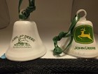 John Deere Ornament 2 Metal Bells 1 3 4   