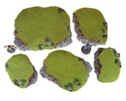 Modular Grassy Stacking Hills  wargames Terrain Scenery Warhammer 40k Aos Dnd 