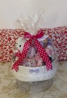 Hello Kitty Diaper Cake  Girl Gift  Set In A Basket   Baby Shower  Decoration