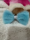 Build-a-bear White Teddy Bear With Outfit And Bow Plush Stuffed Animal