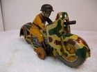 Military Motorcycle Excellent Cond Friction With Sparking Gun Japan-works
