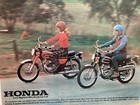 1973 Honda Scrambler 175 K6 Super Sport 175 K6 Motorcycle Print Ad