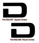 Aftermarket  1994-02 Dodge Ram Truck - Dodge - Tailgate Decal - Square Corners