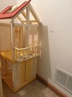 Vintage 1978 Or 1979 Mattel Barbie Dream House A-frame Original Orange Roof Read