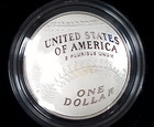 2014-p Us Mint National Baseball Hall Of Fame Proof 90  Silver Dollar