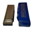 M Hohner Blues Harp Harmonica - Key Of G Made In Germany With Case Works tested