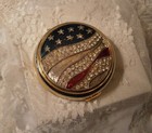 Vintage 1994 Estee Lauder America The Beautiful Crystals Lucidity Powder Compact