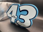 Richard Petty 43 Logo Sign Display   3d Wall Desk Shelf Art