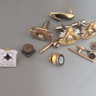 Masonic Freemasonry Lot Lapel Pins Cufflinks Tie Bar Oregon 50 60 Years