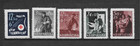 Croatia    Various Mint   Used Semi-postal Issues     1941 - 1945