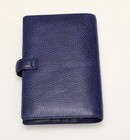 Filofax Finsbury Personal Electric Blue Leather Agenda New   022499 