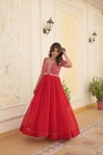 Anarkali Gown Pakistani Salwar Kameez Ready Made Suits Wedding Party Bollywood L