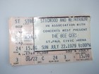 The Bee Gees Concert Ticket Stub July 22 1979  St  Paul Civic Center St  Paul