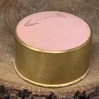 Vintage Lorie Orchid Face Powder Container Rare Art Deco Vanity Box Gold Read