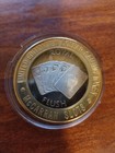  999 Silver Las Vegas Mccarran Airport Ten Dollar  10 Gaming Token Coin Strike