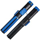 Pool Cue Case  2 X 3 Hard Pool Cue Stick Carrying Case  Billiard Stick Blue