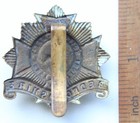 United Kingdom British Bedfordshire Regiment Brass Cap Badge