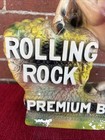 Vintage Rolling Rock Premium Beer Chalkware Statue   Barback Display
