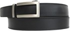 Genuine Leather Ratchet Dress Belt With Automatic Sliding Buckle 41028