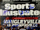 2016 14 Cubs Autographed Sports Illustrated Cover Chicago Cubs World Series  Coa