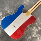 Buck Owen Tl Sparkle Electric Guitar Solid Body Maple Neck Gold Part Fast Ship