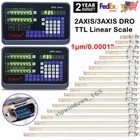 1  m Precision Linear Scale 4 -40  Dro 2 3 Axis Digital Readout For Milling Lathe