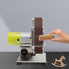 Mini Belt Sander Grinder Electric Benchtop Polishing Grinding Machine 7 Speed