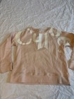 Chloe Cotton Fleece Graphic Sweatshirt Girls Sz 4-5 Y
