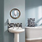Vintage-style Golden Decorative Antique Small Round Mirror  With The Luxury Feel