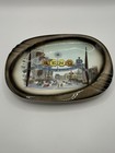 Vintage Reno Nevada Souvenir Ashtray Japan Ceramic     Biggest Little City     10   