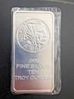 10 Oz  Buffalo Design Silvertowne  999 Fine Sealed Bar