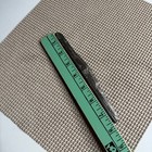 Antique Sterling Silver Monogrammed Folding Pocket Comb Faux Tortoiseshell 7 25 