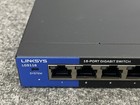 Linksys Lgs116pv2 16-port Gigabit Desktop Poe   Switch - Power Tested
