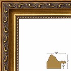 Craig Frames 6301 Antique Scrolled Gold Solid Wood Wall Decor Picture Frames