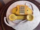 Western Electric Princess Phone Yellow Push Button Vintage Retro Landline