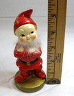 Gnome Pixie Elf Figure With Arms Crossed Ceramic Vintage 5 5  Tall